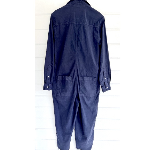 FRANK & EILEEN Northern Ireland Playsuit in Navy - M - Picture 7 of 16